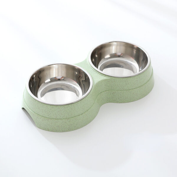 Double Pet Bowls Dog Food Water Feeder Stainless Steel Pet Drinking Dish Feeder Cat Puppy Feeding Supplies Small Dog Accessories - Image 6