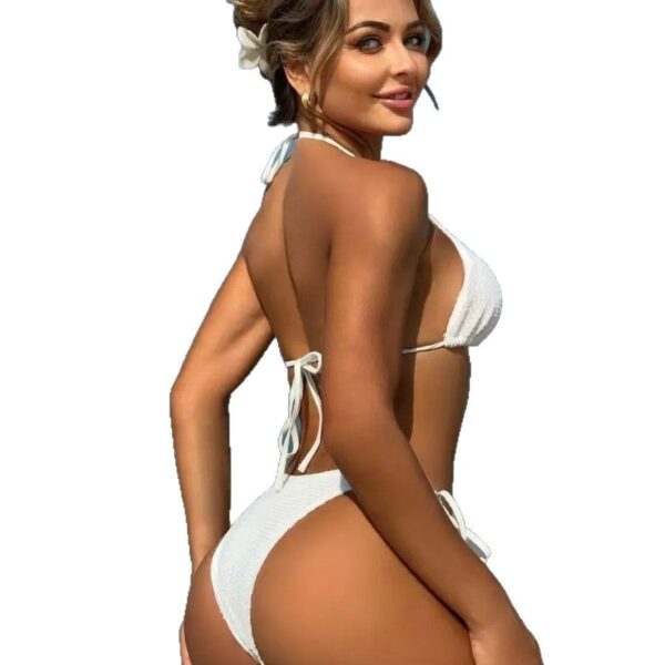 Pure Desire Blouse Split Banded Bikini Suit - Image 8